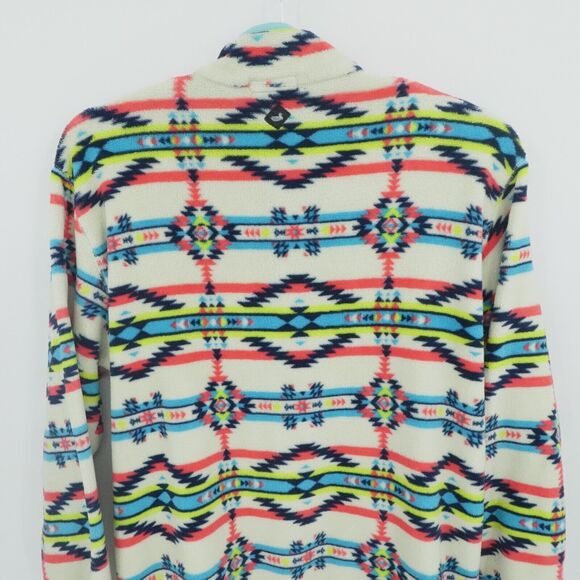 Southern Marsh Sweater XXL Cream Harbuck Aztec Pullover Fleece 1/4 Zip - Picture 10 of 13